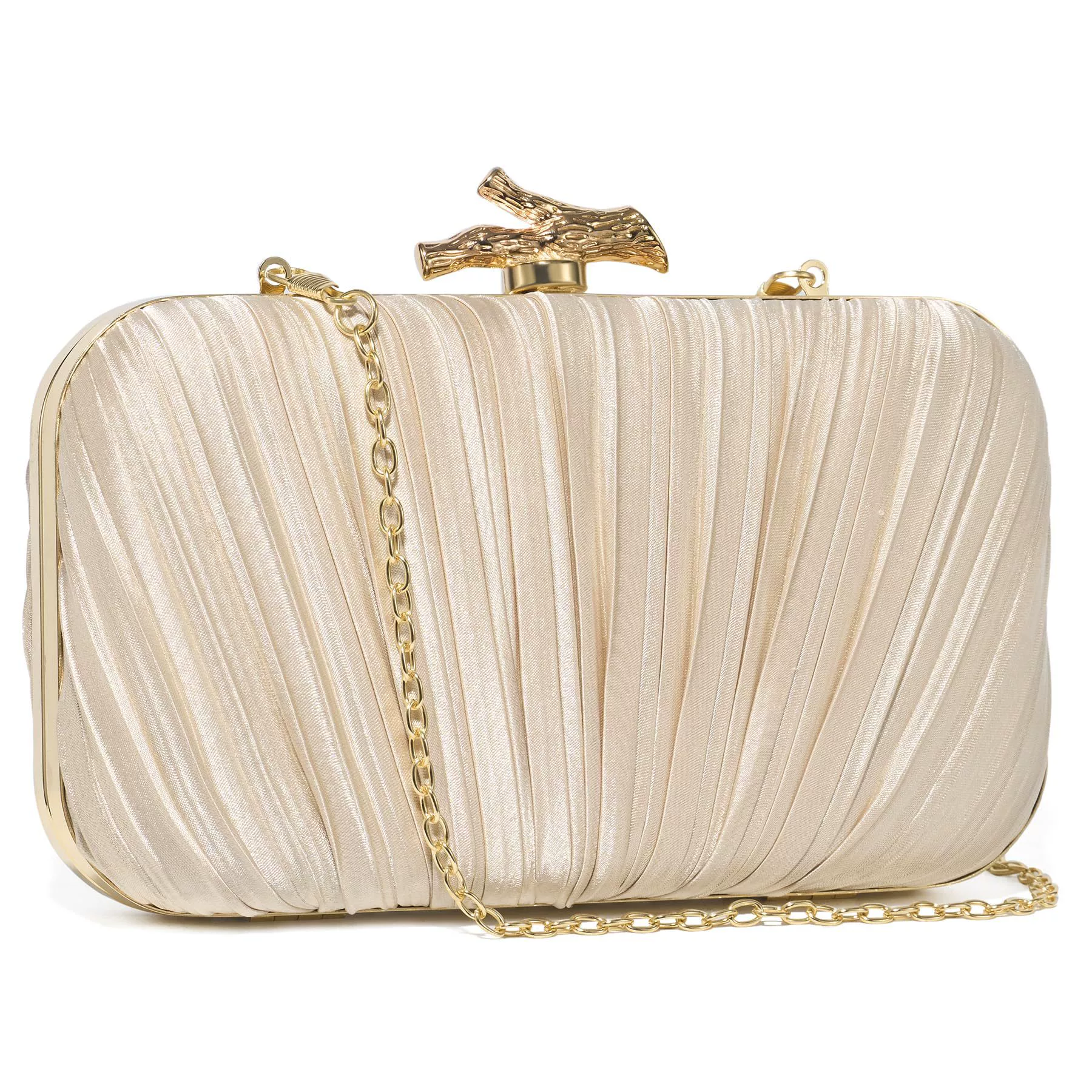 ID:21619 - New pleated clutch evening bag